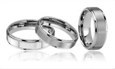 Womens Titanium Wedding Rings