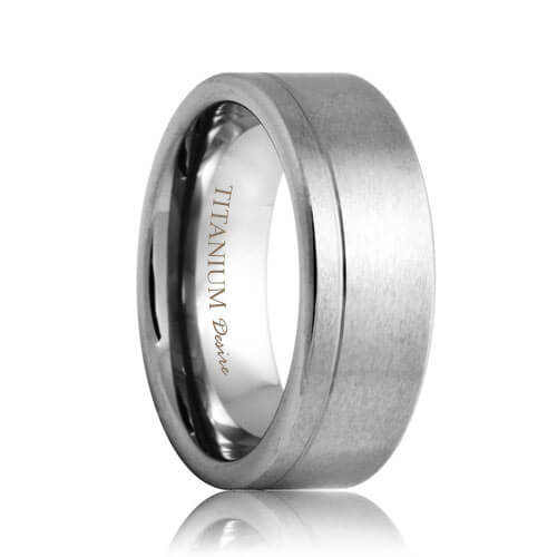 Tisten Tungsten-Titanium Glossy Plain Wedding Band Ring Size 5-14 4mm 6mm 8mm 