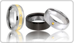 All Tungsten Carbide Rings